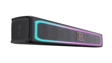 JBL Enceinte RallyBar XL 35" - Barre de Son Bluetooth Universelle d'extérieur pour Véhicules et Bateau Marine avec 14 Haut Parleur étanches, 300W rms amplifié, éclairage LED, Son Pro et Subwoofer