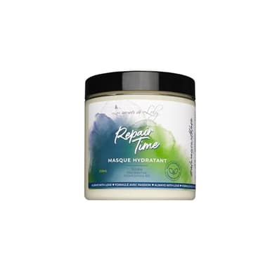 Les Secrets De Loly – Repair Time – Masque Cheveux Hydratant – Soin Cheveux Fortifiant – 99,3% Ingrédients d’Origine Naturelle – 230ml