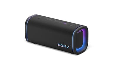 Sony ULT Field 5 - Enceinte Portable Bluetooth puissante, Batterie 25 Heures, 2 Modes ULT Power Sound, IP67, étanche à l'eau et à la poussière, éclairage à 360°, bandoulière Amovible, compacte - Noir
