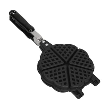 Leapiture 5,9 pouces Gaufrier Poêle à gaufres sur cuisinière Gaufrier compact Gaufrier portable Gaufrier multi-gaufrier à pain Gaufrier pour grille-pain à sandwich