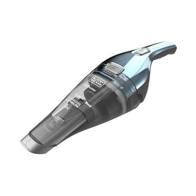 Black and Decker - Aspirateur à Main sans Fil DUSTBUSTER Rechargeable 7,2V - Aspi Compact et Puissant 15,5 AW - Autonomie 17 Min - Batterie Lithium-ION - Capacité 385 ML - Bleu Chrome - NVC220WBC-QW