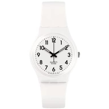Swatch Montre Femme Just White Soft
