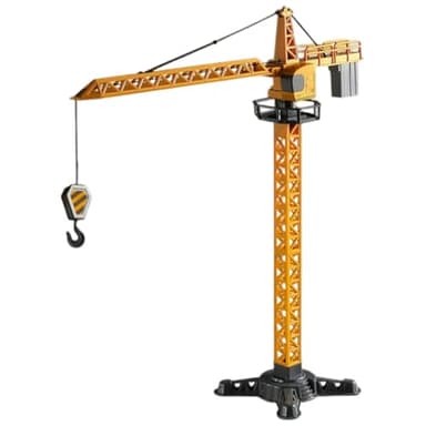Ferricult Jouet de Grue, Jouets de Grue Construction en Alliage 16x15x2 Pouces pour Les Tout-Petits âgés 3 Ans et Plus, Anniversaire Noël