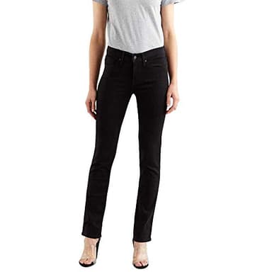 Levi's 312 Shaping Slim Jeans Femme, Black And Black, 30W / 32L