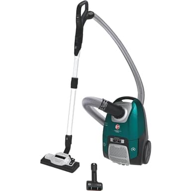 Hoover H-Energy500 HE530ALG, Aspirateur Traineau avec Sac, Grande Puissance 850 W,Grande capacité 3.5L,Ultra Silencieux, Variateur de Puissance,Grand Rayon 10 m + Brosse Spécial Animaux & Allergies