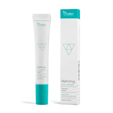 colibri skincare Refining Eye Cream 20ml - Crème pour les yeux contre les rides et les cernes, aide à réduire les gonflements, pour une peau lumineuse et rebondie sous les yeux, creme contour