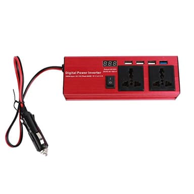 Vomeko Micro Onduleur De Voiture 300 W, Onduleur Sinusoïdal Pur 300 W Ave, Convertisseur De Puissance Extérieur 12 V à 220 V, avec Commande De Commutateur, USB