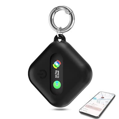 Smart Tag Traceur,Localisateur d'objets Bluetooth Compatible Android et Apple Localise,Tracker Localisateur pour Portefeuilles/Valises/Clés/Bagages,IP67 étanche, Batterie Remplaçable