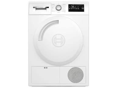 Bosch WTH83V03 7kg A++ Wärmepumpentrockner, 60cm breit, EasyClean, AutoDry, LED-Display, Restzeitanzeige, SensitiveDrying, weiß