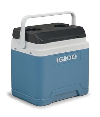 IGLOO IP24 Glacière Passive 24 L, glacière Bleue, glacière pour Loisirs, Travail et Camping