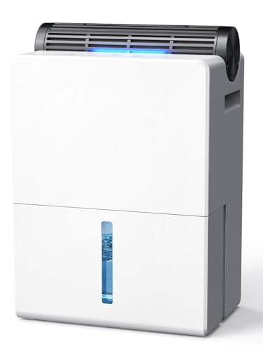 CONOPUPlus Deshumidificateur d air, 2700ML Déshumidificateur Maison, Puissant et Silencieux, 800ml/Jour, Idéal pour Pièces jusqu'à 20 m², Mode Nuit, Timer, Dégivrage Automatique