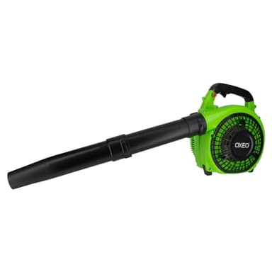 Oxeo Souffleur de Feuilles Thermique 25.4cm3 – Vitesse 216km/h - souffleur léger - Peu de Bruit - Nettoyage Feuilles terrasse Jardin