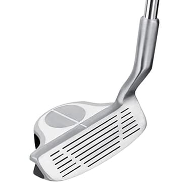Intech EZ Roll Men's Right Hand Chipper (White/Satin) Déchiqueteuse de Golf pour Hommes, argenté/Blanc