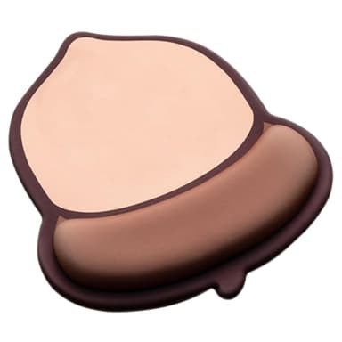 DEARMAMY Repose-poignet Ergonomique pour Souris et Clavier Coussin Compact et Léger Support Confortable pour Bureau Gamers et Tapis Souris