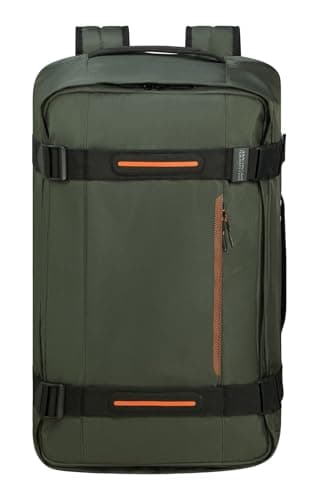 American Tourister Urban Track - Sac à Dos de Voyage, 55 cm, 44 L, Vert (Dark Khaki)