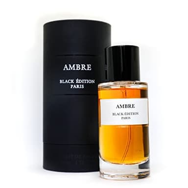 parfum mixte Collection Privée AMBRE Black Edition ambre senteur nuit parfum de luxe