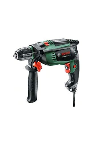 Bosch Home and Garden Compacte Perceuse à percussion Bosch – UniversalImpact 800 (livrée dans un carton avec 1 butée de profondeur et 1 poignée supplémentaire)