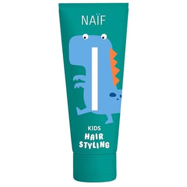 Naïf – Cire capillaire pour enfants à partir de 3 ans – Gel coiffant force moyenne – Formule douce – 0% SLES – Testé dermatologiquement – Origine naturelle – 75 ml