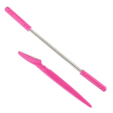 TOVINANNA 2 Pièces D'épilation Du Visage Ressort D'épilation Du Visage Rose