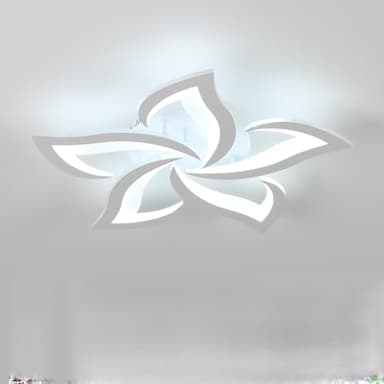 Comely Plafonnier LED Dimmable, Luminaire Plafonnier 40W 4700LM, Télécommande/APP, 3000k-6500k Φ60cm, Lampe de Plafond per Salon Chambre