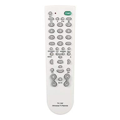 Télécommande Universelle pour téléviseur Intelligent, contrôleur de Remplacement de l'unité TV-139F / Faible consommation d'énergie/Petit/Blanc