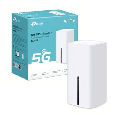 TP-Link Routeur 5G Archer NX200 Routeur WiFi 6 AX1800Mbps, 3 Ports Gigabit, Bi-Bande, Routeur 5G Sim WiFi Mesh Box 5G, Configuration Facile, Modem 5G, Routeur 4G, Déverrouillé Compatible Toute SIM