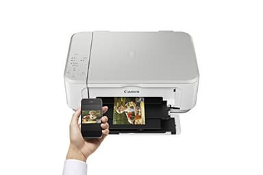 Canon Pixma MG3650 Imprimante Jet d'encre Couleur 9,9 ppm Wi-FI Blanc