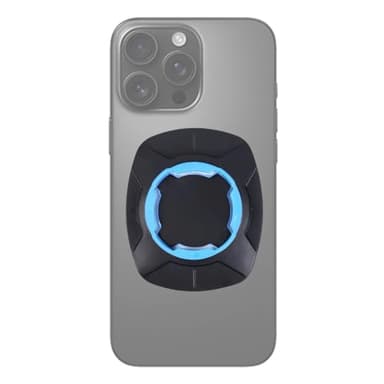 Lumi Zenva Adaptateur Universel Compatible pour Quad Lock Autocollant Support Fixation Rapide pour Smartphone Moto Vélo Voitur-et Accessoires Résistant et Sécurisé pour Coque Quad Lock