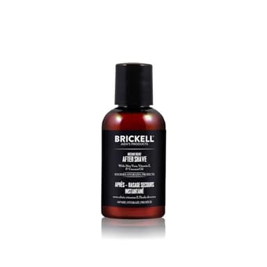 Brickell Men's Products Après Rasage Soulagement Instantané – Naturel et Bio (Non parfumé, 59 ml)