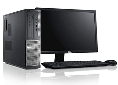 Générique Ordinateur de Bureau avec 16Go RAM – CPU processeur i5, SSD 240 Go, Windows 11 Pro, Écran 24” Full HD, WiFi, Clavier Souris, DVD, Office, Bundle, PC Compatible, Reconditionné Complet