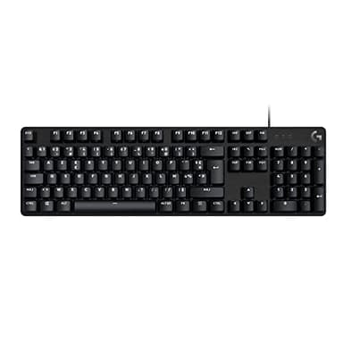 Logitech G413 SE Clavier Gamer Mécanique Grande Taille - Rétroéclairé avec Switches Mécaniques Tactiles, Anti-Ghosting, Compatible avec Windows, macOS, Français AZERTY - Noir