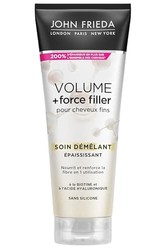 John Frieda Volume + Force Filler Soin Démêlant Epaississant 250ml