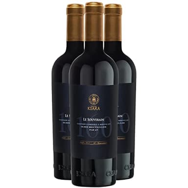 Générique Bekaa Le Souverain - Rouge 2018 - Château Ksara - Vin Rouge duLiban (3x75cl)