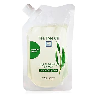 Gel Douche, Savon de Bain et Shampooing (Corps, Visage et Cheveux) Combat les Odeurs Corporelles. Purifie, Détoxifie et Nettoie la Peau en Profondeur - RECHARGE 1000 g 1 kg