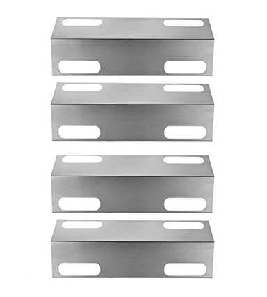 LOKHING 99351 Barbecue (4-Pack) en Acier Inoxydable Heat Shield, Tente de Chaleur, Couvercle du brûleur, Vaporizor Bar et Flavorizer Bar Remplacement pour Les modèles Choisir Ducane Barbecue au gaz