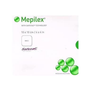 molnlycke Mepilex Pansement Hydro Cellulaire 10 x 10 cm Pack de 5