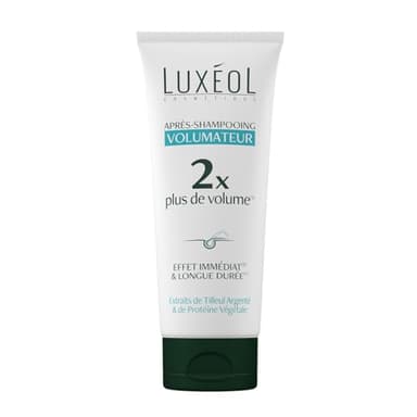 Luxéol - Après-Shampoing Volumateur - Double le Volume des Cheveux(1) - Effet Immédiat(2) & Durable(1) - Cliniquement Prouvé - Formule d'Origine Naturelle - Tilleul Argenté, Protéine Végétale - 200 ml