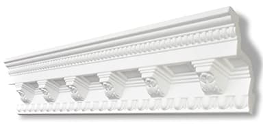 DECOSA Moulure G33 (Gloria) - polystyrène - blanc - 100 x 100 mm - longueur 2 m - 15 pièces (=30 m)