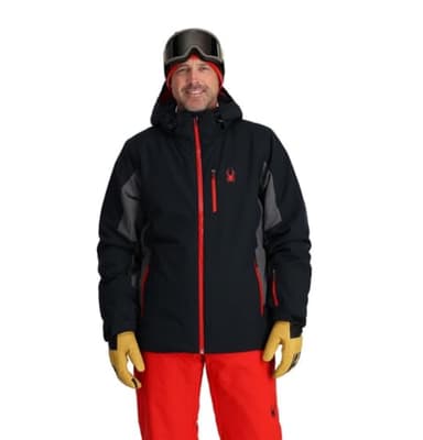 Spyder Vertex Jacket Veste de Ski Homme, Noir, X-Large