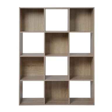 CaliCosy Etagère de Rangement avec 12 Cases