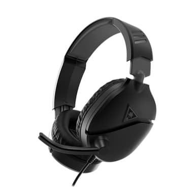 Turtle Beach Recon 70 Casque Gaming multiplateforme – PC, PS5, PS4, Xbox Series X|S, Xbox One, Switch, et appareils Mobiles avec Prise 3,5 mm - Microphone à Bascule, écouteurs de 40 mm