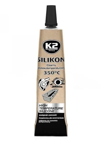 Mastic en silicone haute température -Résistant à la température - Scellé à haute température pour la maison, les véhicules automobiles, la cuisinière électrique, les plaques de cuisson - Joint d'étanchéité pour moteur de transmission des ventilateurs, chaudières, séchoirs 21g + 350 °C - Cartouches noires