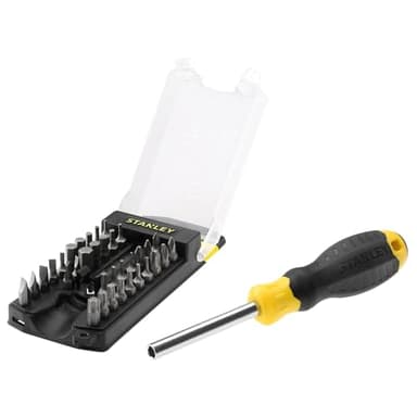 Stanley STHT0-70885 Tournevis porte-embouts - 34 embouts inclus Jaune/Noir
