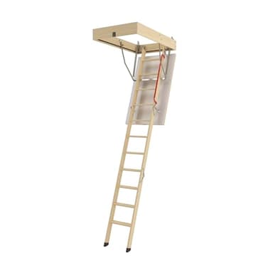 FAKRO - Escaliers escamotables LWK Komfort - 60x120/280 - Escalier pour Grenier - Support de 160kg - Montage Facile