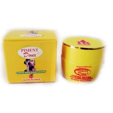 piment doux creme de visage éclaircissante anti tache