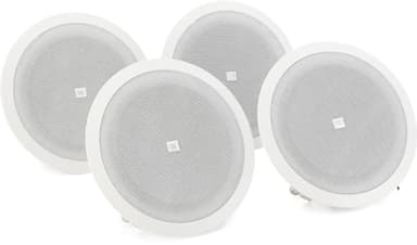 JBL 8128 Haut-Parleur 25 W Blanc - Hauts-parleurs (Full Range, avec Fil, 25 W, 50-16000 Hz, 8 Ohm, Blanc)