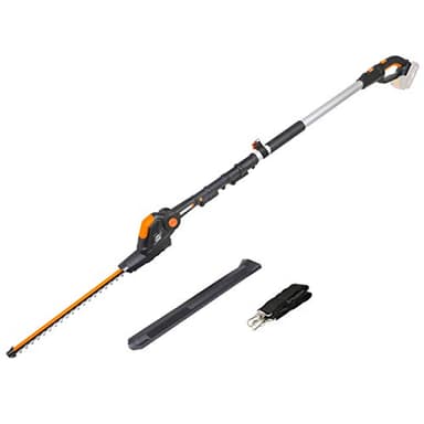 WORX - Taille-Haies Électrique sans Fil - Lame de 45 cm - ⌀16 mm - Télescopique - Léger et Ergonomique - Poignée Arrière Souple et Rotative - Livré sans Batterie ni Chargeur - WG252E.9