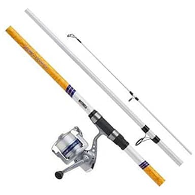 Mitchell Neuron Surf Fishing Combo, Rod and Reel Kit For Beach and SurfCasting, Telescopic Rod and Saltwater Resistant Reel, Complete With End Tackle, Ready to Fish Out of the Box