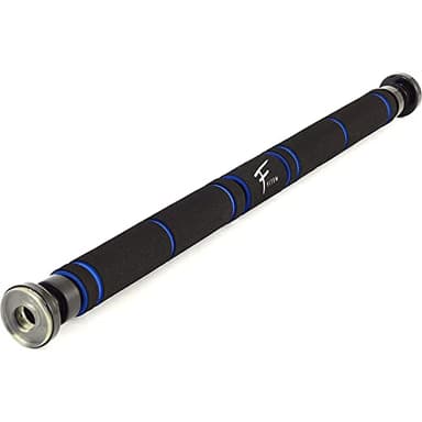 Fitem Barre de Traction Noir – Barre de Porte - Pull up Bar – Chin up Bar – Barre de Musculation Haut du Corps – Acier Solide Supporte jusqu'à 130kg