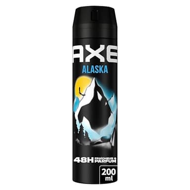 AXE - Déodorant Homme Spray - Alaska - 48h non-stop frais - Parfum bergamote et air marin - 200ml